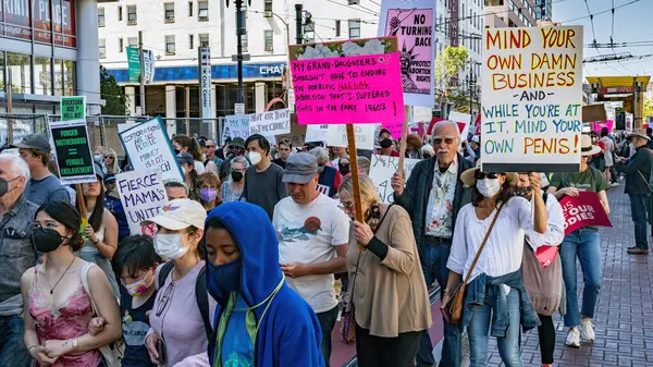San Francisco 'da Kadın Hakları Yürüyüşü