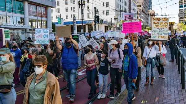 San Francisco 'da Kadın Hakları Yürüyüşü