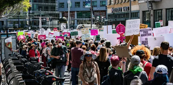 San Francisco 'da Kadın Hakları Yürüyüşü