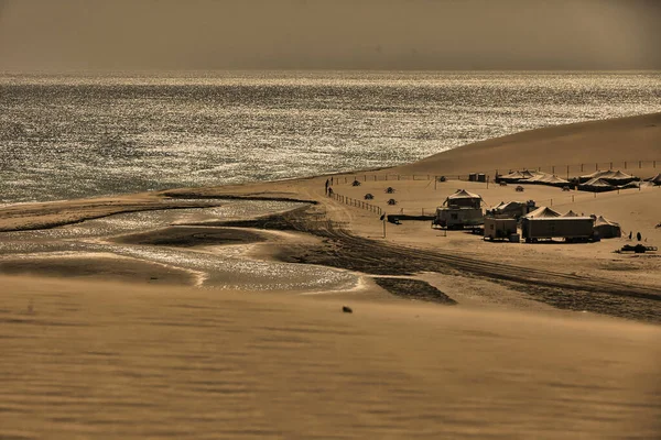 Ντόχα Κατάρ Ιανουαρίου 2010 Νερό Είναι Έρημος Είναι Κάτι Ιδιαίτερο — Φωτογραφία Αρχείου