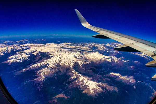 Santiago Chile Chile Noviembre 2014 Vista Aérea Las Cumbres Cordilleranas —  Fotos de Stock