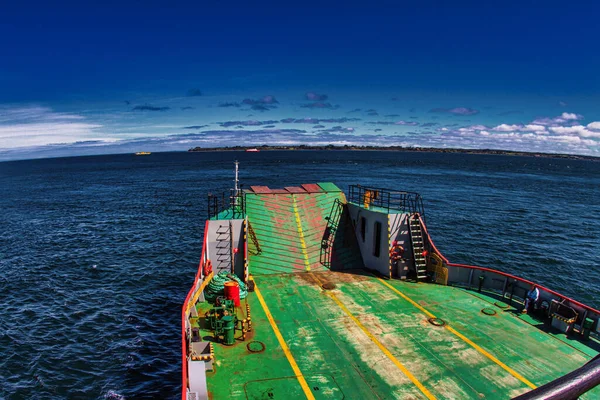 Chiloe Χιλή Νοέμβριος 2014 Στο Πλοίο Στον Ειρηνικό Στο Δρόμο — Φωτογραφία Αρχείου