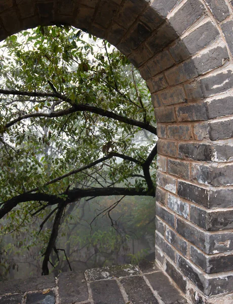 Beijing China October 2017 Small Window Space World Famous Big — Stock Photo, Image