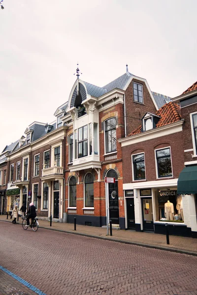 Voorburg Países Bajos Mayo 2021 Una Vista Calle Una Pequeña —  Fotos de Stock