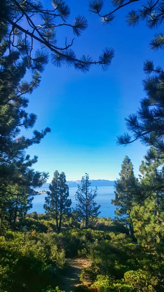 Lago Tahoe Estados Unidos Septiembre 2014 Lago Tahoe Está Rodeado — Foto de Stock