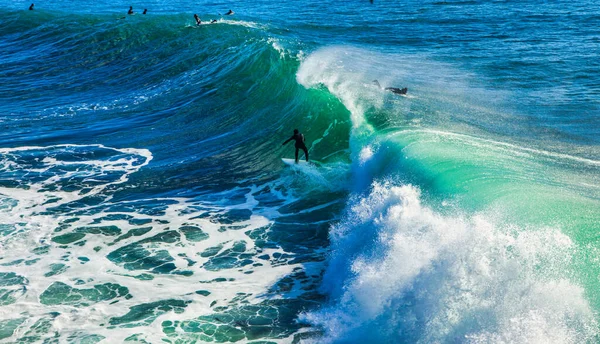 Santa Cruz Usa Januari 2013 Surfinghuvudstad Utanför Usa Bara Den — Stockfoto