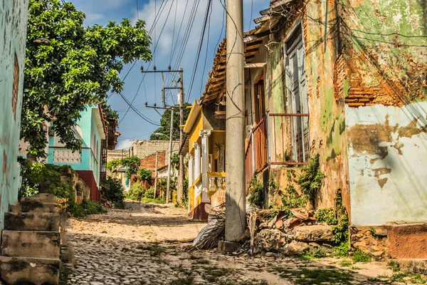 Trinidad Cuba Julio 2018 Antigua Ciudad Colonial Española Todavía Siglo — Foto de Stock