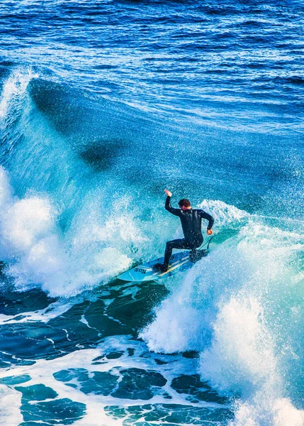 Santa Cruz Verenigde Staten Januari 2013 Surf Hoofdstad Van Alleen — Stockfoto