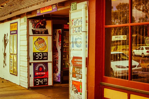 Broken Hill Australien Oktober 2009 Die Eingangs Und Ladenfront Mit — Stockfoto