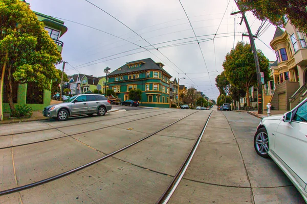 San Francisco Estados Unidos Marzo 2013 Vemos Las Dificultades Conducir — Foto de Stock