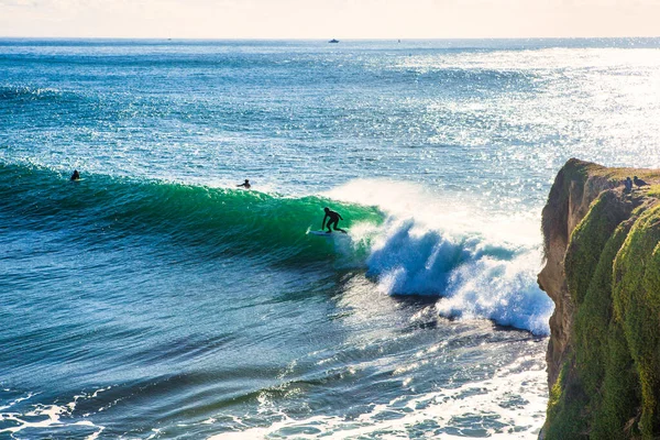 Santa Cruz Usa Januari 2013 Surfinghuvudstad Utanför Usa Bara Den — Stockfoto