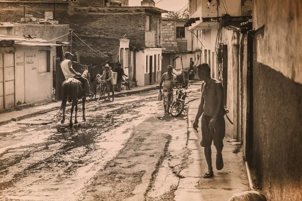 Trinidad Cuba Julho 2018 Uma Antiga Cidade Colonial Espanhola Ainda — Fotografia de Stock