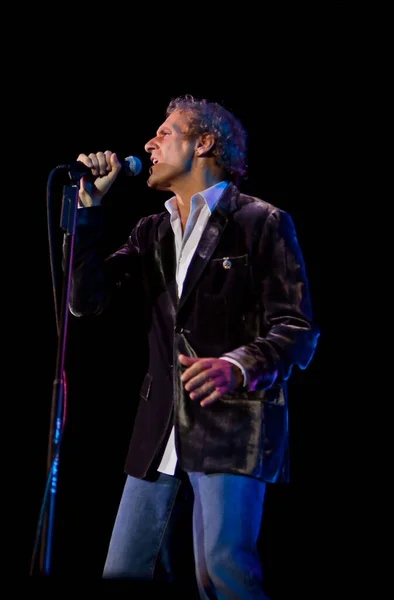 Haia Holanda Maio 2009 Famoso Americano Michael Bolton Está Cantando — Fotografia de Stock