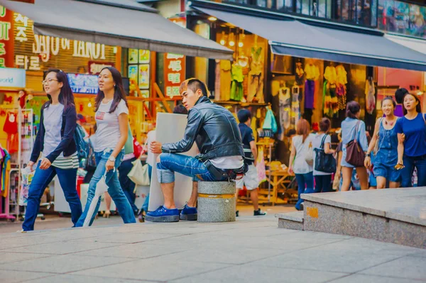 Seoul South Korea June 2010 Afternoon Town Shopping Seoul One — Foto Stock