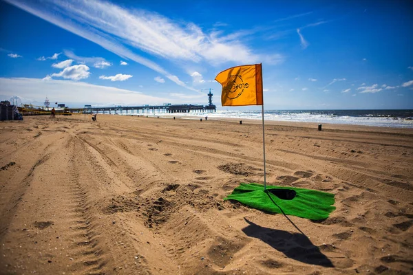 Hague Den Haag Netherlands June 2009 Hague Has Vibrant Beach — Stockfoto