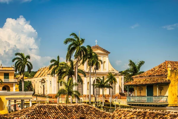 Trinidad Cuba Julho 2018 Uma Antiga Cidade Colonial Espanhola Ainda — Fotografia de Stock