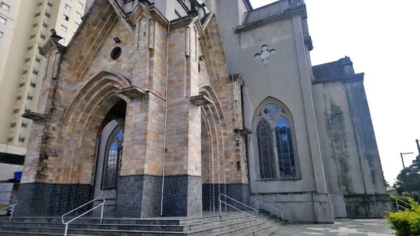 Nossa Senhora Aparecida Church Neighborhood Ipiranga Paulo — 图库照片