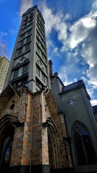 Nossa Senhora Aparecida Templom Környéken Ipiranga Paulo — Stock Fotó
