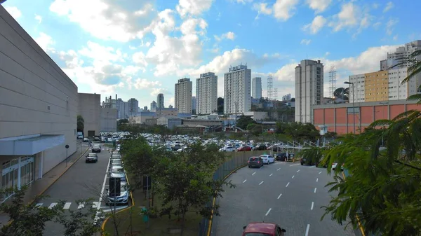 Paisagem Estacionamento Shopping Distrito Mooca — Fotografia de Stock