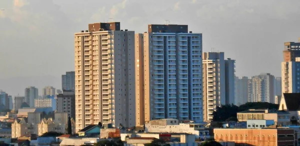 Vista Del Paisaje Del Barrio Vila Formosa Paulo — Foto de Stock