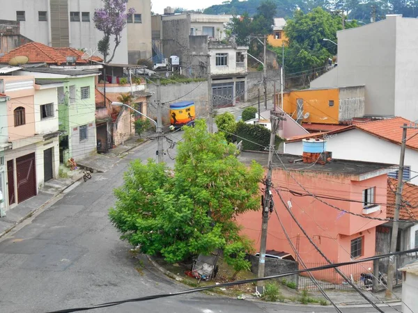 Vista Del Paisaje Del Barrio Vila Formosa Paulo —  Fotos de Stock