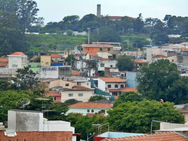 Vista Del Paisaje Del Barrio Vila Formosa Paulo — Foto de Stock