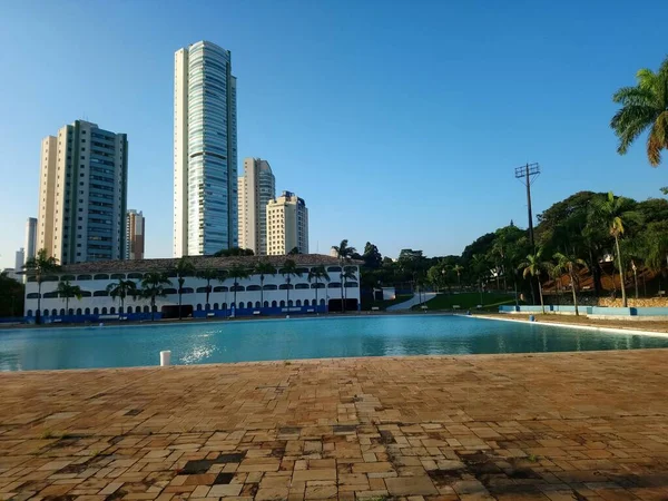Ceret Recreational Club Grande Parque Com Complexo Desportivo Que Inclui — Fotografia de Stock