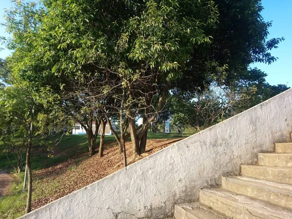 Ceret Recreational Club Gran Parque Con Complejo Deportivo Que Incluye —  Fotos de Stock