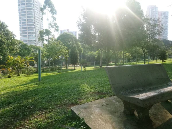 Ceret Recreational Club Großer Park Mit Einem Sportkomplex Der Ein — Stockfoto