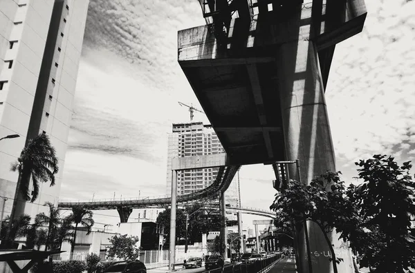 Así Que Paulo Monorail Puente Sobre Avenue Profesor Luiz Ignacio — Foto de Stock