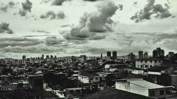 Parece Ser Uma Cena Cinema Mas Não Neighborhood Vila Formosa — Fotografia de Stock