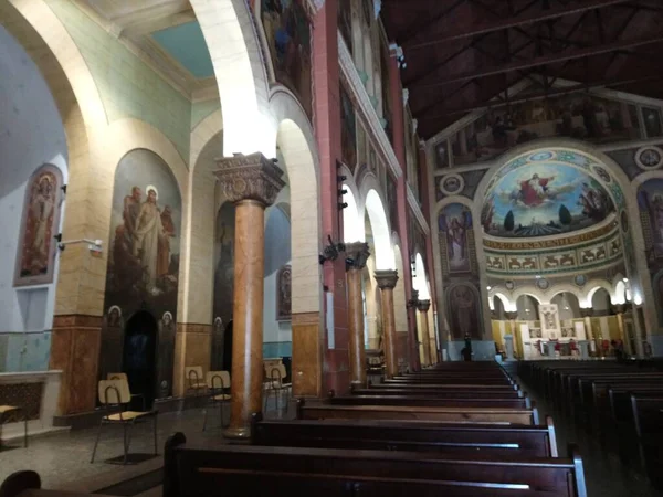 Art Sacré Dans Sanctuaire Notre Dame Sacré Cœur — Photo