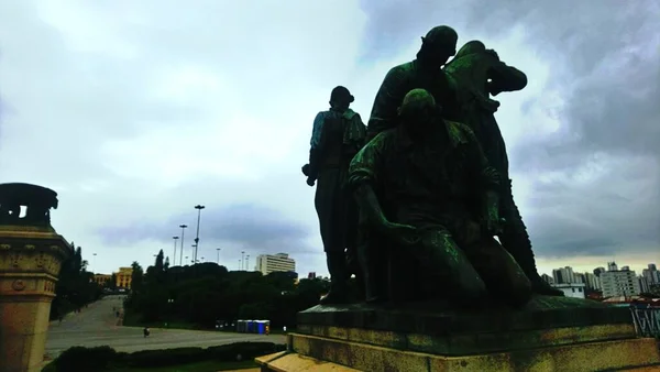 Monument Indépendance Brésil Également Appelé Monumento Ipiranga Altar Ptria Est — Photo