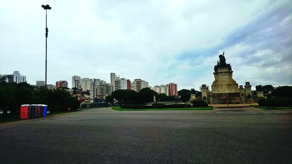 Monumento Independencia Brasil También Llamado Monumento Ipiranga Altar Ptria Conjunto —  Fotos de Stock