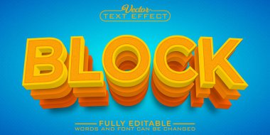 Çocuk Oyuncakları Bloğu Düzenlenebilir Metin Efekti Şablonu