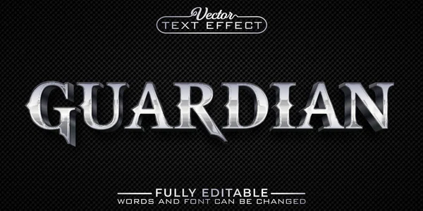 Gray Guardian Editable Text Effect Template