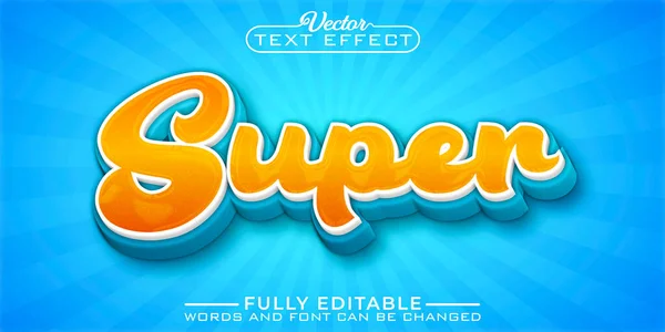 Super Cartoon Editable Text Effect Template