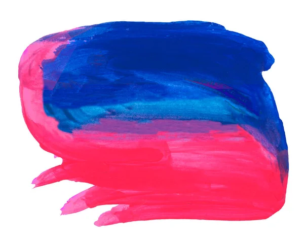 Акварельна ілюстрація прямокутної плями синіх і пурпурових квітів, які можна використовувати як фон — стокове фото