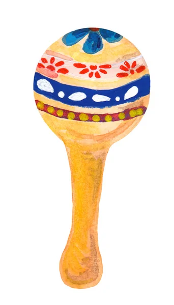 Bebek çıngırağı, armut, çıngırak, maraca, clack, dekore edilmiş, klasik bebek çıngırağı.