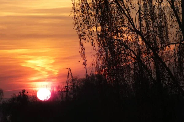 Lettonie Riga 2021 Anomalie Solaire Éclatement Solaire Tempête Magnétique — Photo