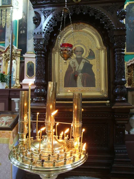 Литва Вильнюс 2022 Православной Церкви Вильнюсе — стоковое фото