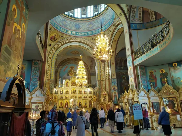 Латвія Рига Латвійська Православна Церква Церква Христа — стокове фото