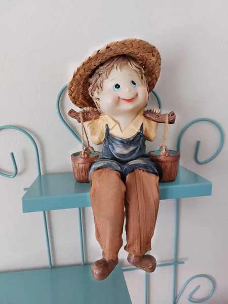 Children Figurine Home Decoration — Stockfoto