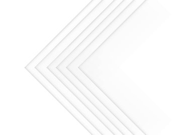 Zarif Modern İş Soyut Beyaz Çerçeveler ve Gölge Kağıt Kesme Arkaplanı