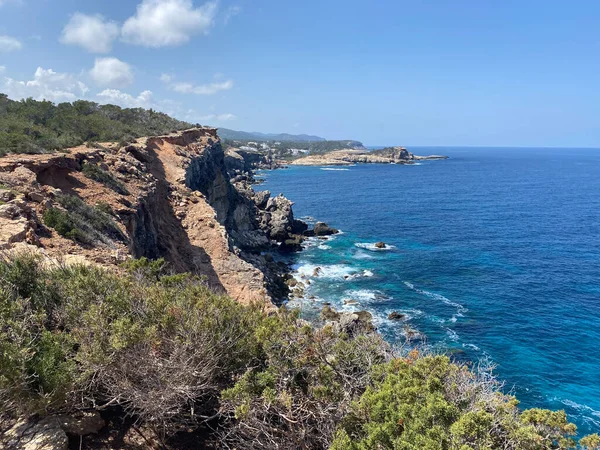 Vista Costa Ibiza — Foto de Stock