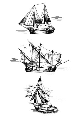 El yapımı gemiler.