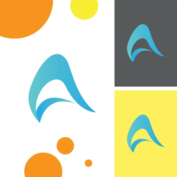 Letter Logo Design Template Creative Modern Betűk Ikon Illusztráció Logó — Stock Vector