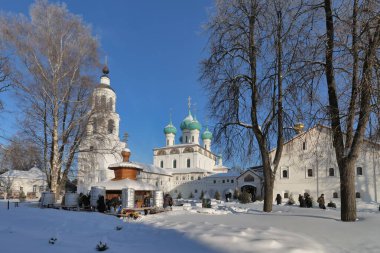 Aziz Vvedensky Tolga Manastırı Epifani kutlamaları sırasında