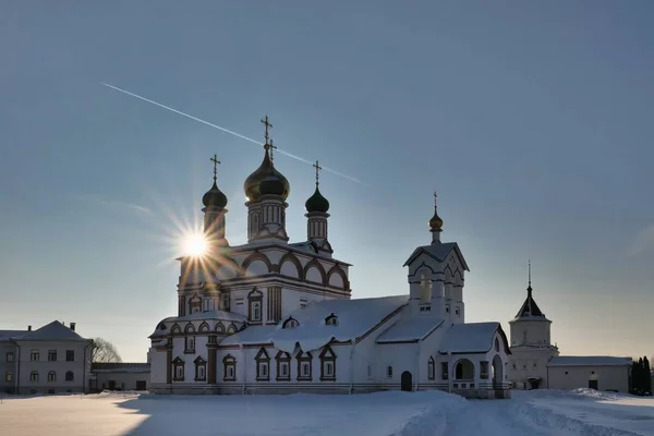 Православный Монастырь Основанный 1427 Году — стоковое фото