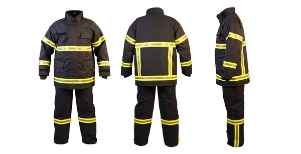 耐熱性と耐火性のある服の写真で これらの服は通常消防士が着用しています — ストック写真
